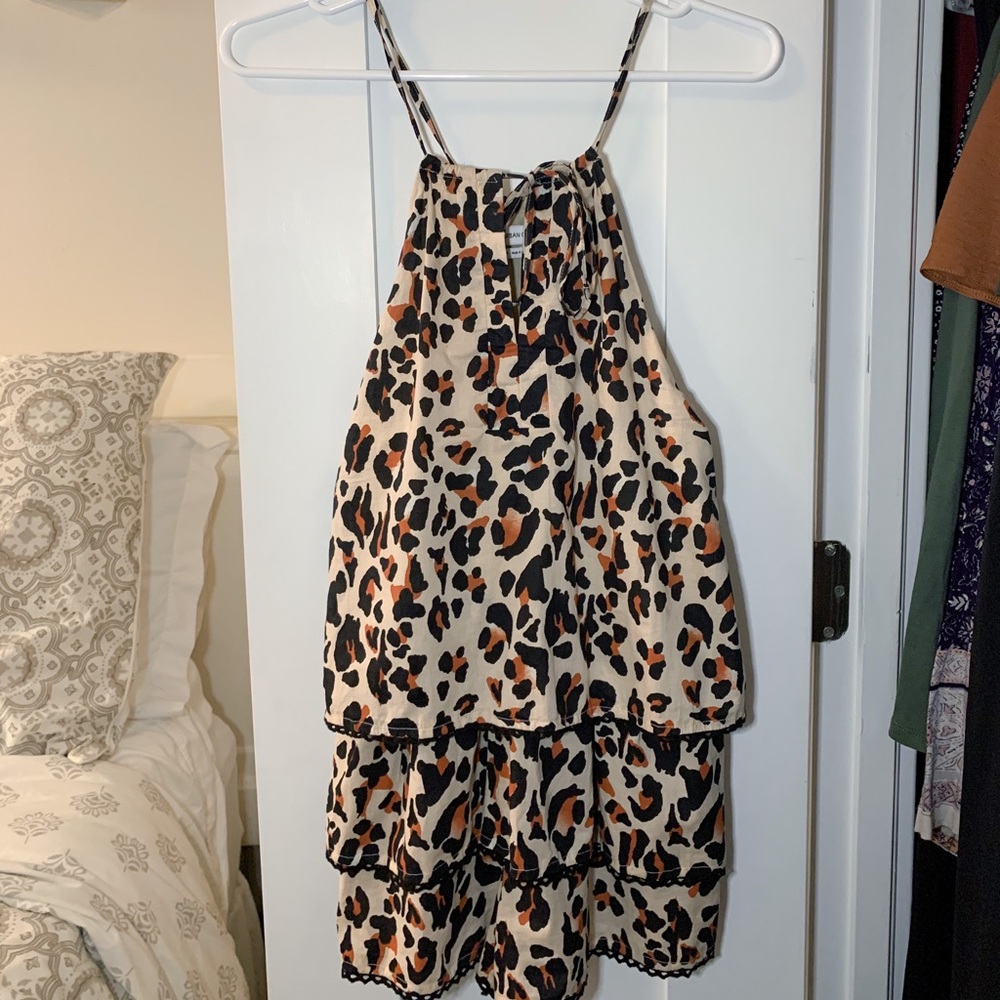 Urban Outfitters Cheetah Summer Romper/Playsuit